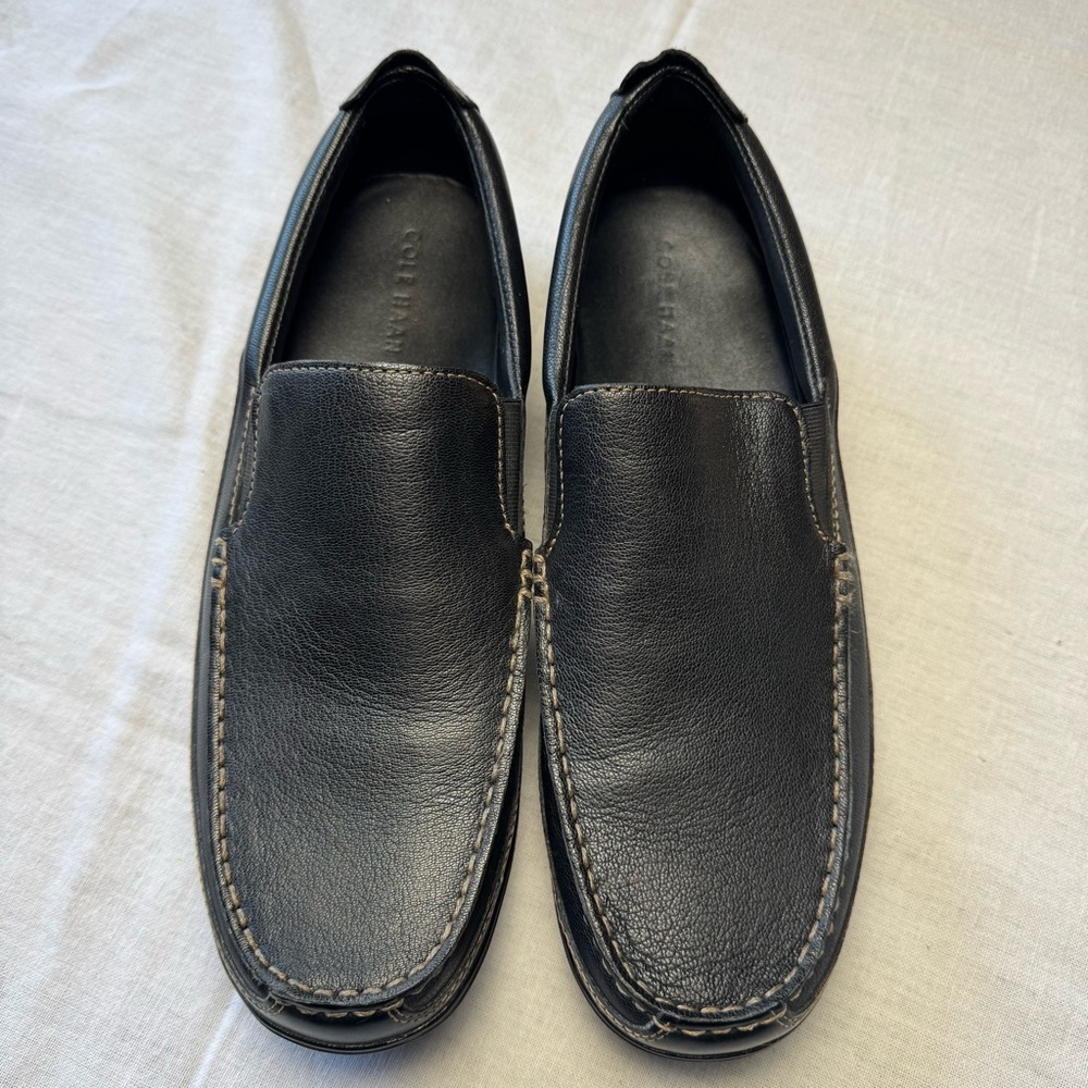 Cole Haan Men's size 11 M Black Tucker Venetian Loafer Slip on